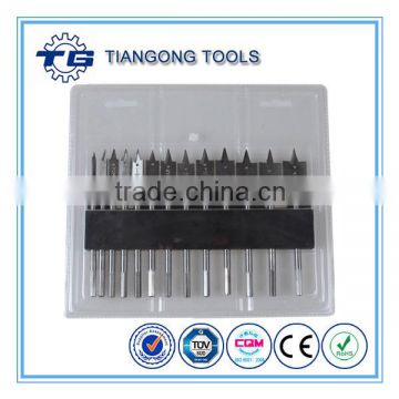 High carbon steel strict standard wood flat bit for drywall