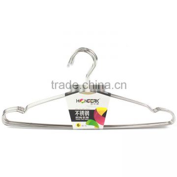 modern metal stainless steel short neck clothes hangers                        
                                                                                Supplier's Choice