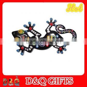 Polyresin 3D Decal lizard magnet