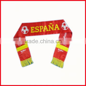130*14cm promotion scarf,good quality scarf,football scarf