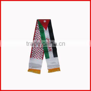 130*14cm Jordan satin sports scarf