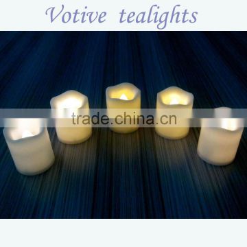 Birthday and party favor flameless electric votive led candle
