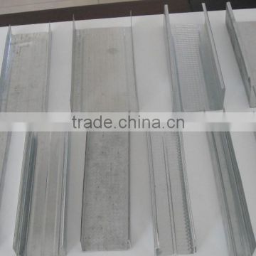 light weight metal frame stud and track for drywall partion systems