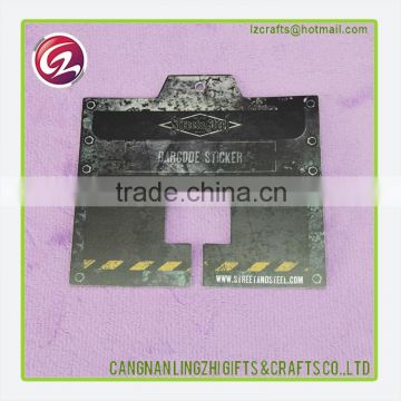 Wholesale from china plastic clothing tag