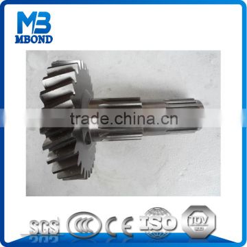 small stainless steel helical gear shaft