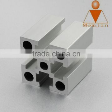 Shanghai factory price per kg !!! CNC aluminium profile T-slot P8 40x40HB in large stock