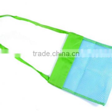 Hot selling cheap mesh beach towel tote bag