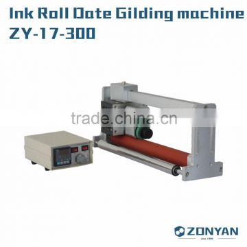 Continuous Hot Ink Roll Date Coding Machine for horizontal flow wrapper