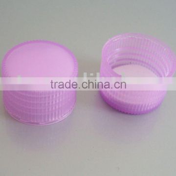 24/410 pink color plasic pp screw cap with liner inside