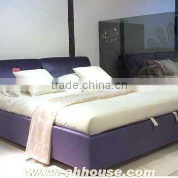 High quality comfortable fabric/ leather soft bed