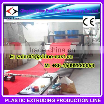 PVC coil mat making machine/car mat extrusion line