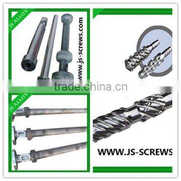 PP plastic rubber extruder screw and barrel from JS-ALLOY