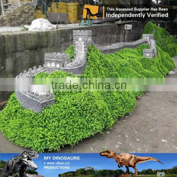 MY Dino-C071 3D outdoor fiberglass building miniature the Great Wall