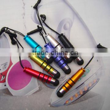 Free Shipping 500pcs/lot Universal Capacitive Soft Stylus Touch Pen for iPhone 3G 4 4S iPad 1 2 The New iPad iPod HTC