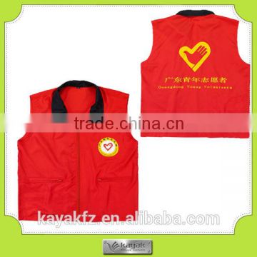 cheap promotional polyester vest producer