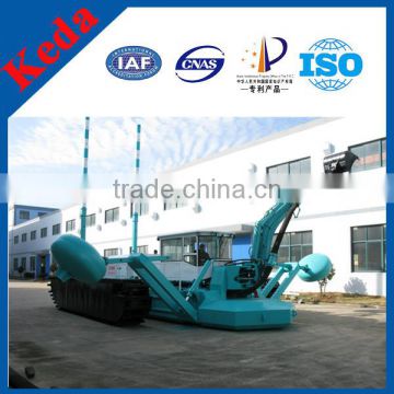 Multifunction work boat for cutter suction dredger