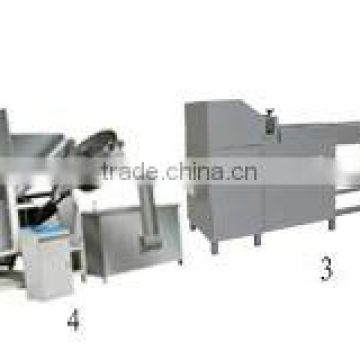 The rice cracker processing line