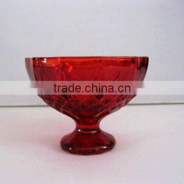 exquisite color flower ice cream cup /glassware