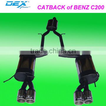 exhaust catback in exhaust for Benz c200