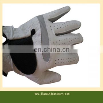 left haned anti-slip mens leather golf gloves