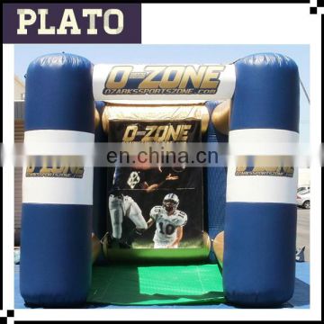 inflatable American football fastpitch target wall for sport game equipment