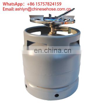 China factory 6KG LPG gas cylinder, Nigeria hot gas cooktop, gas bottle