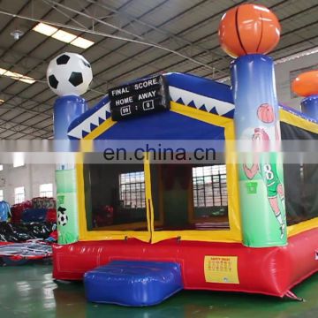 Kids commercial movable Vinyl  inflatable bouncy castle on sale