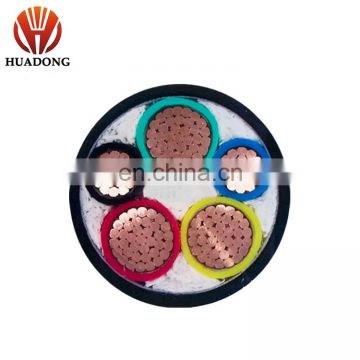 0.4 kv cable ABBT 3*95+1*70 Cu pvc insulation pvc waterproofing sheath Low Voltage Type cable
