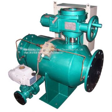 Hkw-P Completely fully Automatic Horizontal Water Filter Strainer Purifier Purification Machine for technical cooling water supply for hydroelectric power plant HPP HEPP SHPP SHEPP