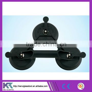 Die-cast aluminum glass suction cup 3-cups suction king (V072)