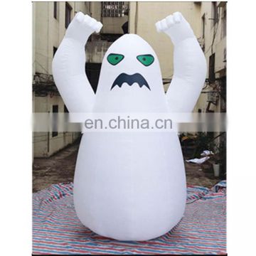 4M height white Halloween inflatable decoration ghost balloon for sale