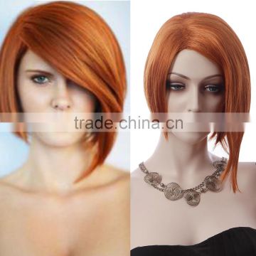Short Straight Japan's Hair Woman wig Full Cap synthetic Wig 2202