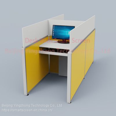 Study Carrel Height Adjustable Anti-Peeping Computer Desk Language Lab Table Desktop Panel For Test Center Table Library Cubicle