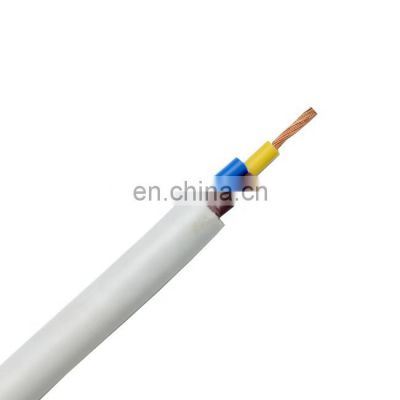 all types flexible 24awg power pvc braided insulated copper cable