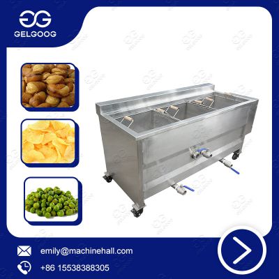 Commercial Batch Type Semi-automatic Fryer Potato Fryer Machine  Electric Oil Fryer Machine