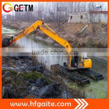 dredging machinery amphibious excavator with 0.7cubic meter bucket