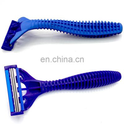 Latest hot selling pivoting head shaver customized safety disposable shaver