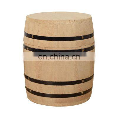 Good price wood storage barrel,custom wooden empty barrels for sale