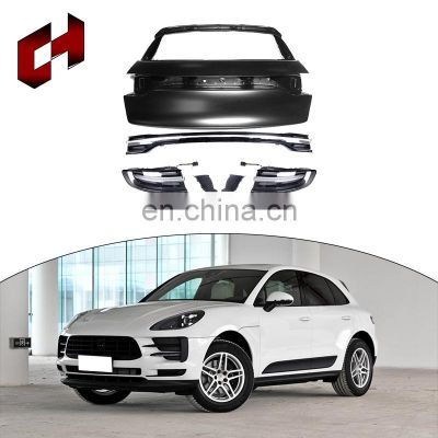 CH Wholesale Vehicle Modification Parts Rear Diffuser Front Lip Support Kit Body Parts For Macan 2014-2017 to 2018-2021
