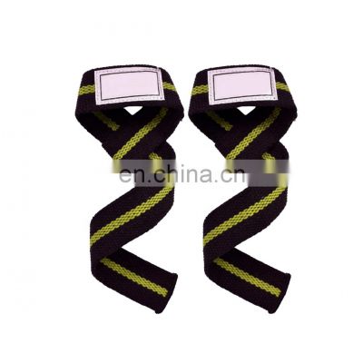 Fitness Wear Padded Weight Lifting Hand Bar Straps made of high quality 100% cotton material lifting straps.