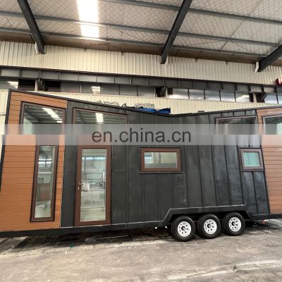 10ft, 20ft fast assembly on wheels container house mobile trailer house for sale