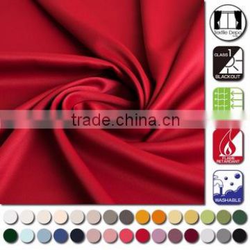 30 color washable name of fabric for curtain , sample also available
