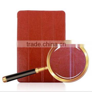 2014 Hot Selling Filp Leather Cases For iPad Air Case With 4 Folding