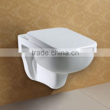 Wash Down Wall Hung White Color Ceramic Water Closet ATW027