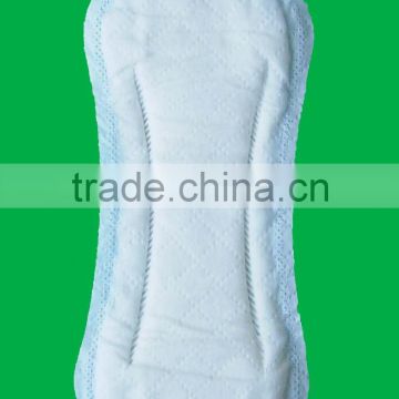 180mm Mini napkin,mini sanitary pad,sanitary product with cotton surface