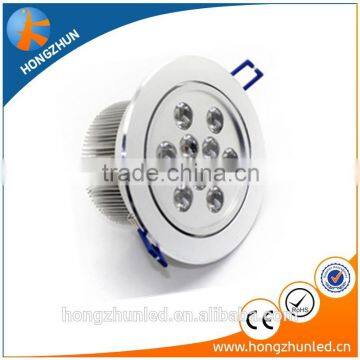 12v aluminum waterproof 9w led ceiling light with 2 years warranty