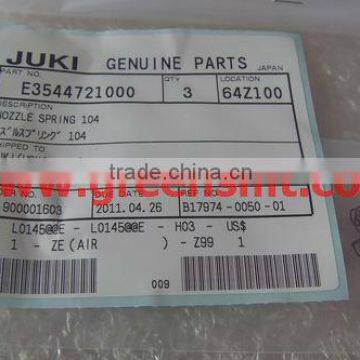 SMT parts Original JUKI NOZZLE SPRING 104 E3544721000