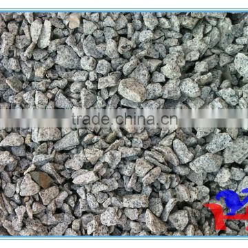 crushed granite stone for the road