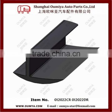 EPDM/NBR/silicone rubber extrusions extruded T type rubber profile /sponge rubber strip 012022CR 012022DR