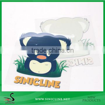 Sinicline Iron On T-shirt Use Plastic Heat Transfer Label Accept OEM